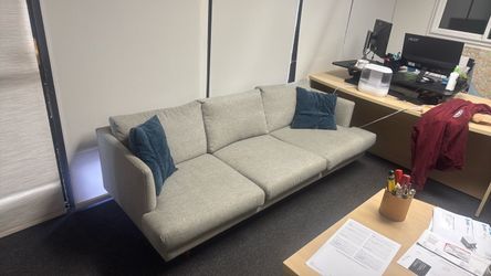 Mid century modern style couch