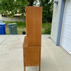 Early 20Th Century China Cabinet, Clean Lines 1920’s