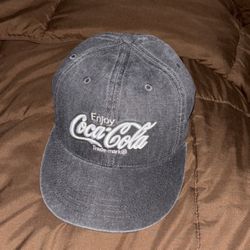 Coca Cola Grey Denim Hat
