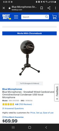 Blue Snowball USB Microphone