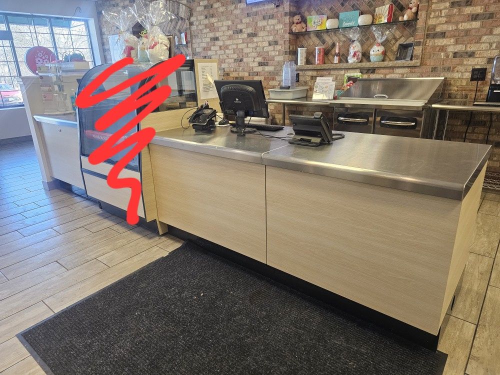 Counter For Front Desk Retail