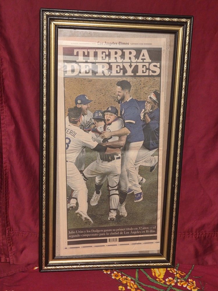 Dodgers Newspaper 2020