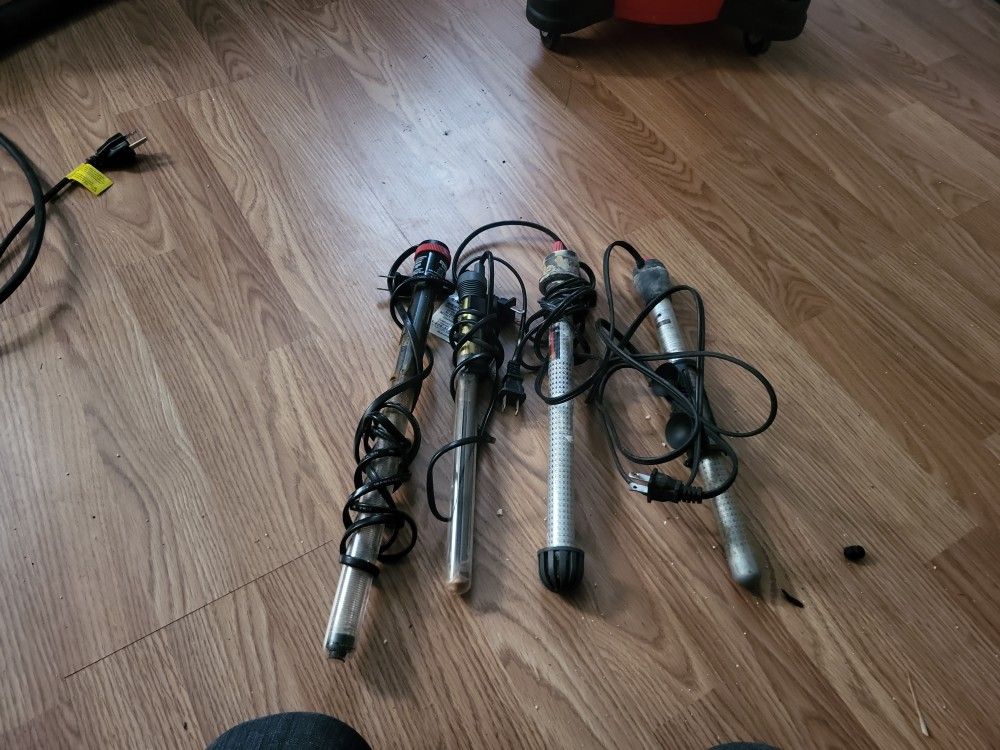 Aquarium Heaters. 3.00 Each.