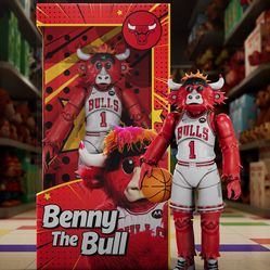 Benny The Bull Action Figure New