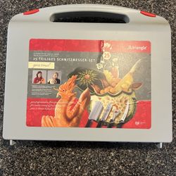 25 Pieces Set Of Carving Knives, 25 piezas de cuchillos para Calvin