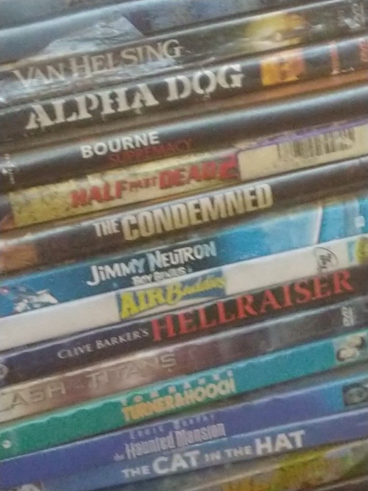 DVD'S 120 OF THEM And Portable Dvd Player