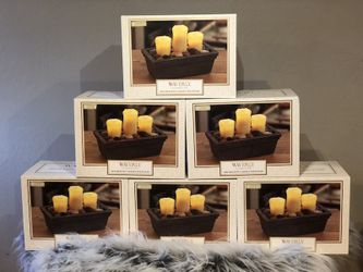 Decorative candle fountain