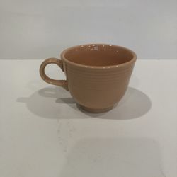 Fiesta Apricot coffee mug