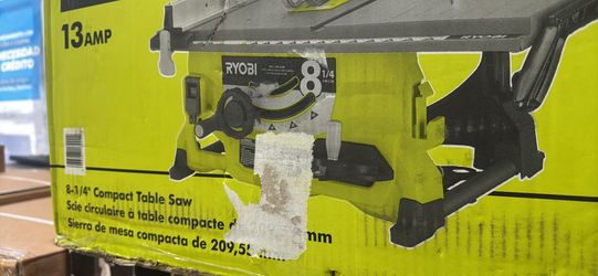 8-1/4” Ryobi Compact Table Saw $120