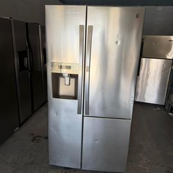 36” LG REFRIGERATOR FRIDGE REFRIGERADOR NEVERA HELADERA WORKING WARRANTY 4 MONTHS DELIVERY FREE MIAMI DADE AND BROWARD COUNTY