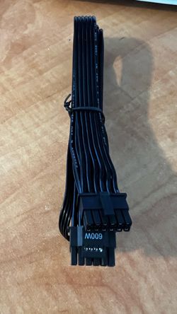 PCIe(12+4Pin)600W modular cable(600mm)