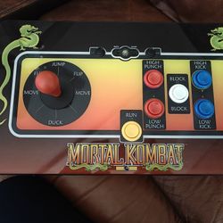 Mortal Kombat Collectors edition Arcade Gamepad