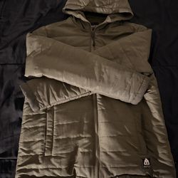 Green Puffer Jacket
