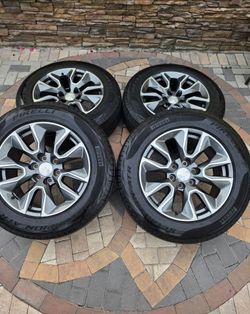 20" OEM Chevy Silverado Wheels and Tires MINT CONDITION!