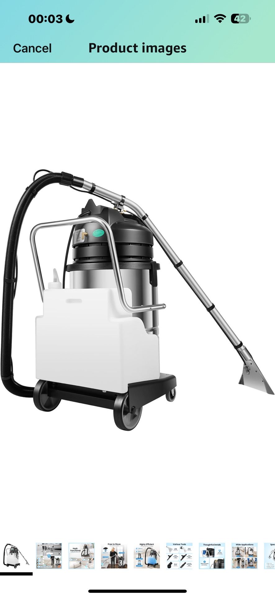 🚨 PROFESSIONAL CARPET & UPHOLSTERY CLEANING MACHINE 🚨