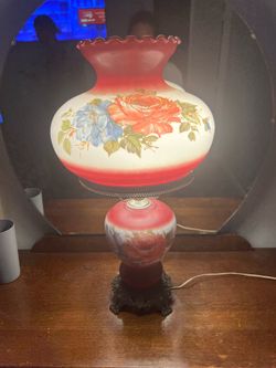 Beautiful antique lamp