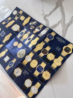 Vintage Patek Philippe Watch Catalog Great Original Condition First Years Of Nautilus Trade