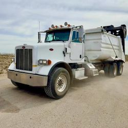 2008 Peterbilt 365 - Dump truck with a demo bed.