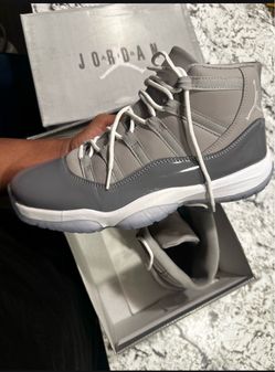 Jordan 11 cool greys size 11