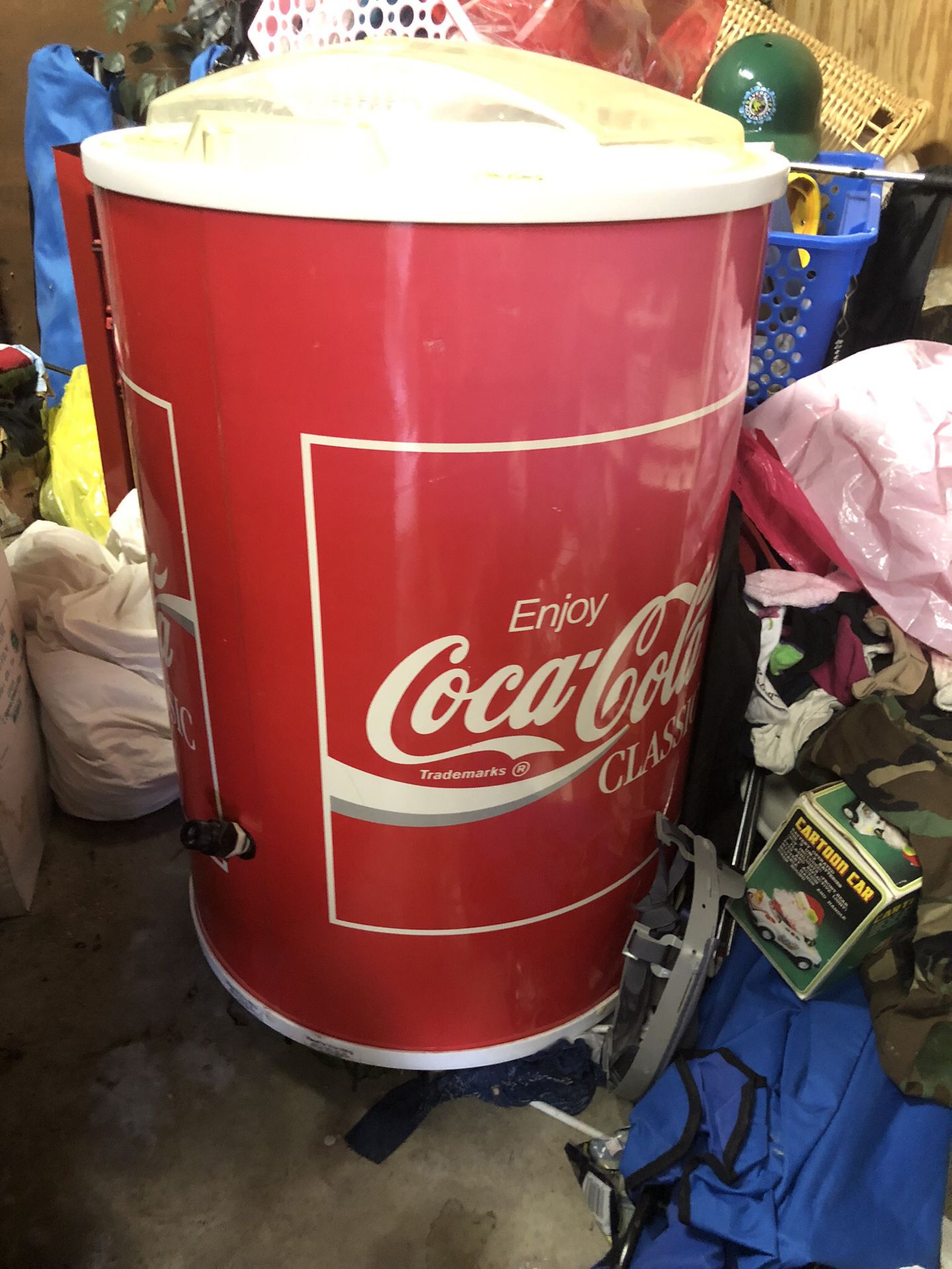 Coca Cola Beverage Cooler large