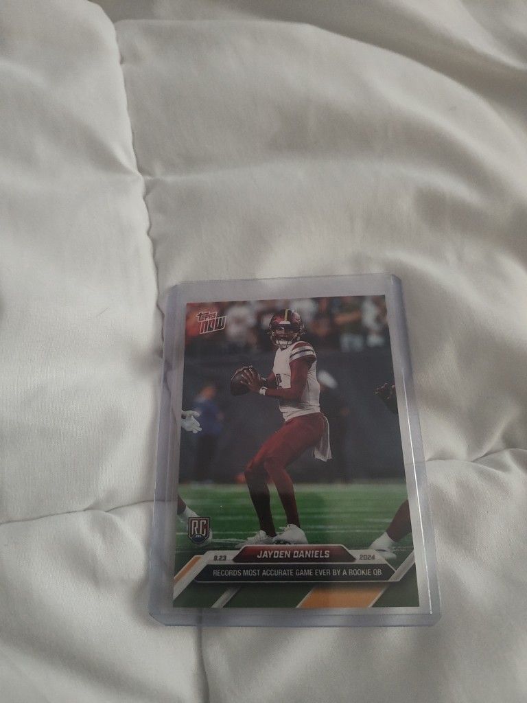 Jayden Daniels Rookie Card.