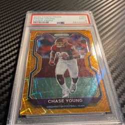 2020 Panini Prism Chase Young Laser Prism Mint 9 #383