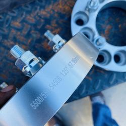 A Set Of Wheel Spacers