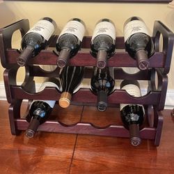 Wooden Stackable Wine Racks