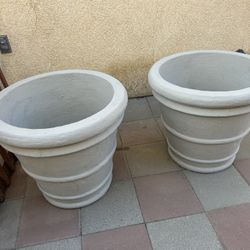 New Flower Pots Made Out Of Cement Perfect Gift 🎁 