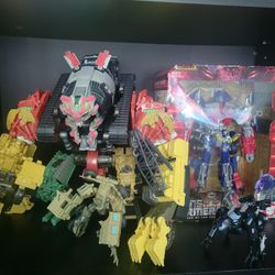 Revenge Of The Fallen Optimus Prime And Devastator Lot Rare