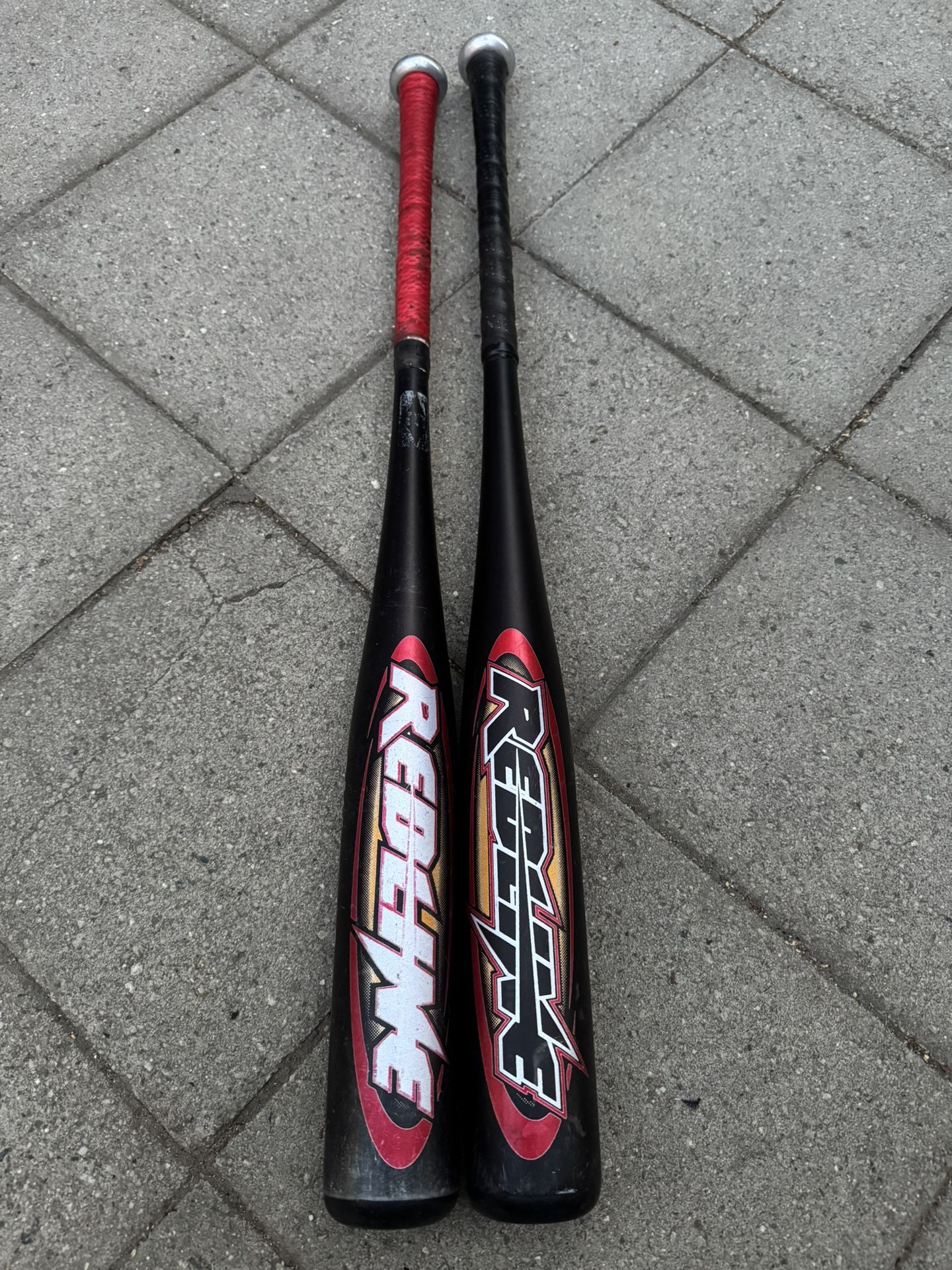 Redline Baseball Bats 33” 32” In Solid Condition Have More Equipment Available 