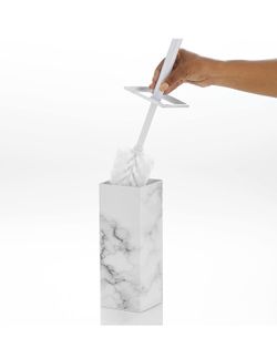 Toilet Bowl Brush and Holder for Bathroom