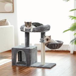 Cat Tree Tower,Cat Scratching Post for Indoor Cats,