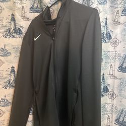 Nike Jacket , light black ,Size M
