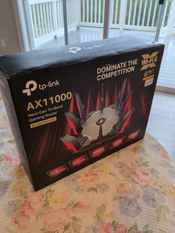 TP-LINK AX11000 Tri-Band Gaming Wi-fi 6 Router