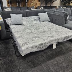 Was $899 Now Only $799 Brand New Ashley Furniture Slate Queen Size Sofa Sleeper