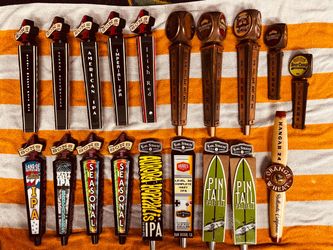 Large Lot of Beer Tap Handles – Sierra Nevada, Karl Strauss & More