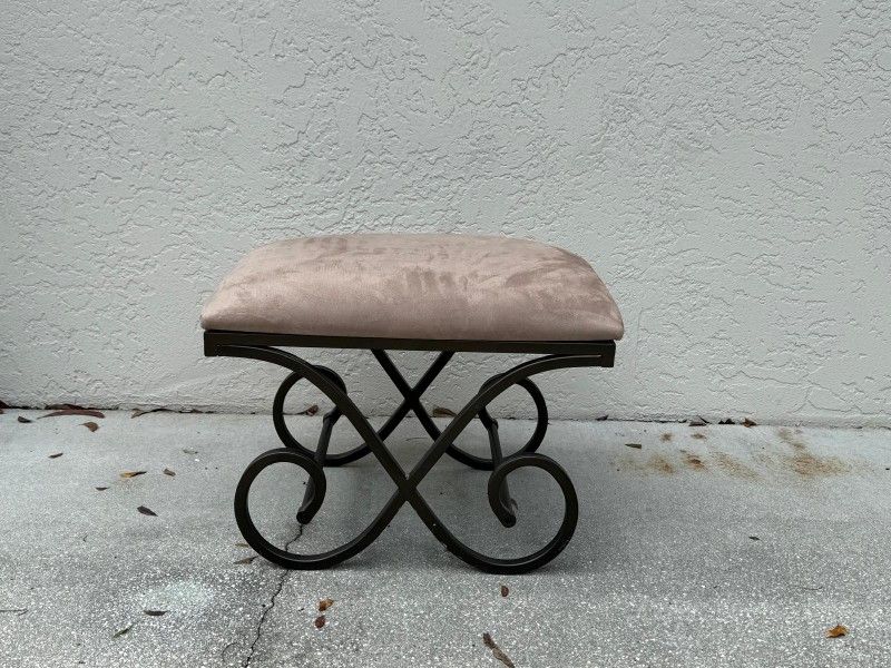 Cheyenne Home Furnishings Iron Ottoman 