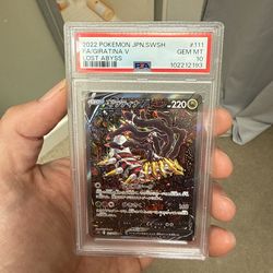 Pokemon Giratina #111 loss abyss psa 10
