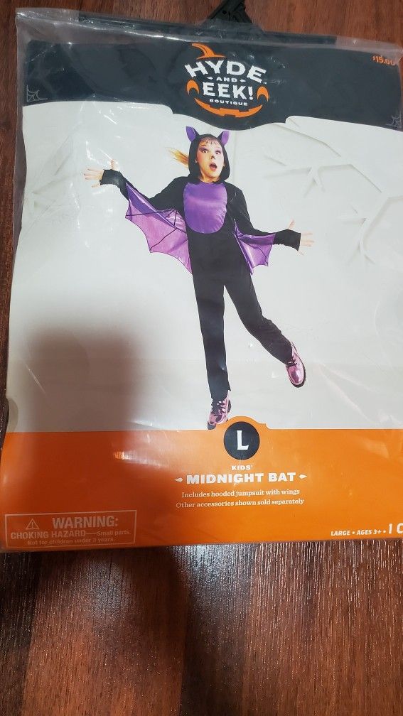 NEW Halloween Kids BAT Costume