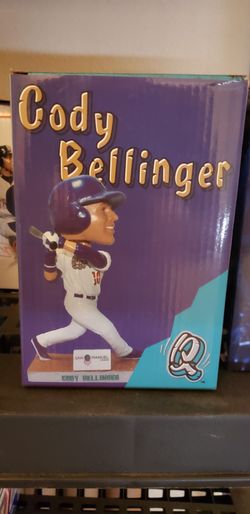 LA Dodgers Bobblehead Rancho Quakes Cody Bellinger