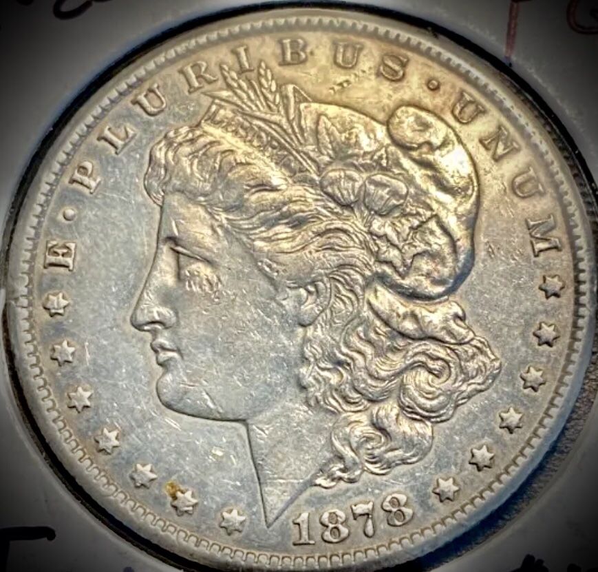 1878 CC Morgan Silver Dollar 