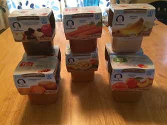 Gerber baby food (all natural)