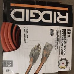 Rigid 50 Ft.  10 Gauge Extension Cord 