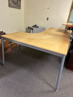 IKEA Galant L-Shaped Corner Desk