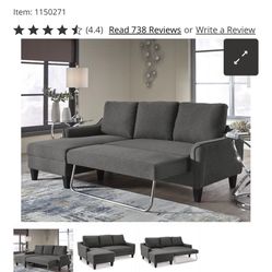 Gray Sectional Couch