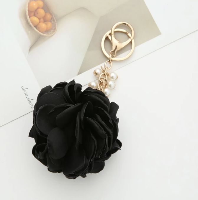 Flower Keychains Handbag Charm
