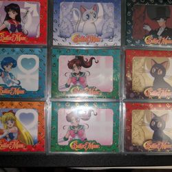 Sailor Moon Cybercel Series 1 Rare Set