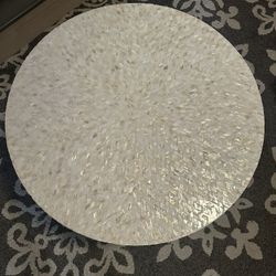 Mothe Of Pearl Mosaic Coffee Table 