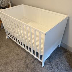 Crib And mattress 